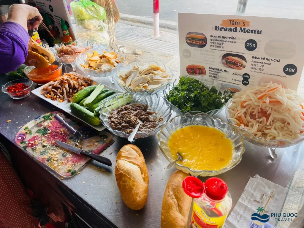 bánh mì tâm phu quoc