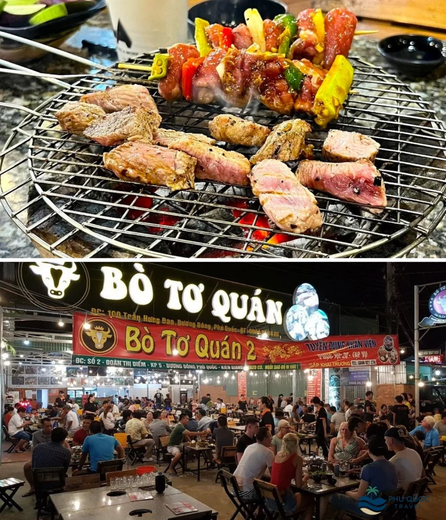 bò tơ quán Đảo phú quốc