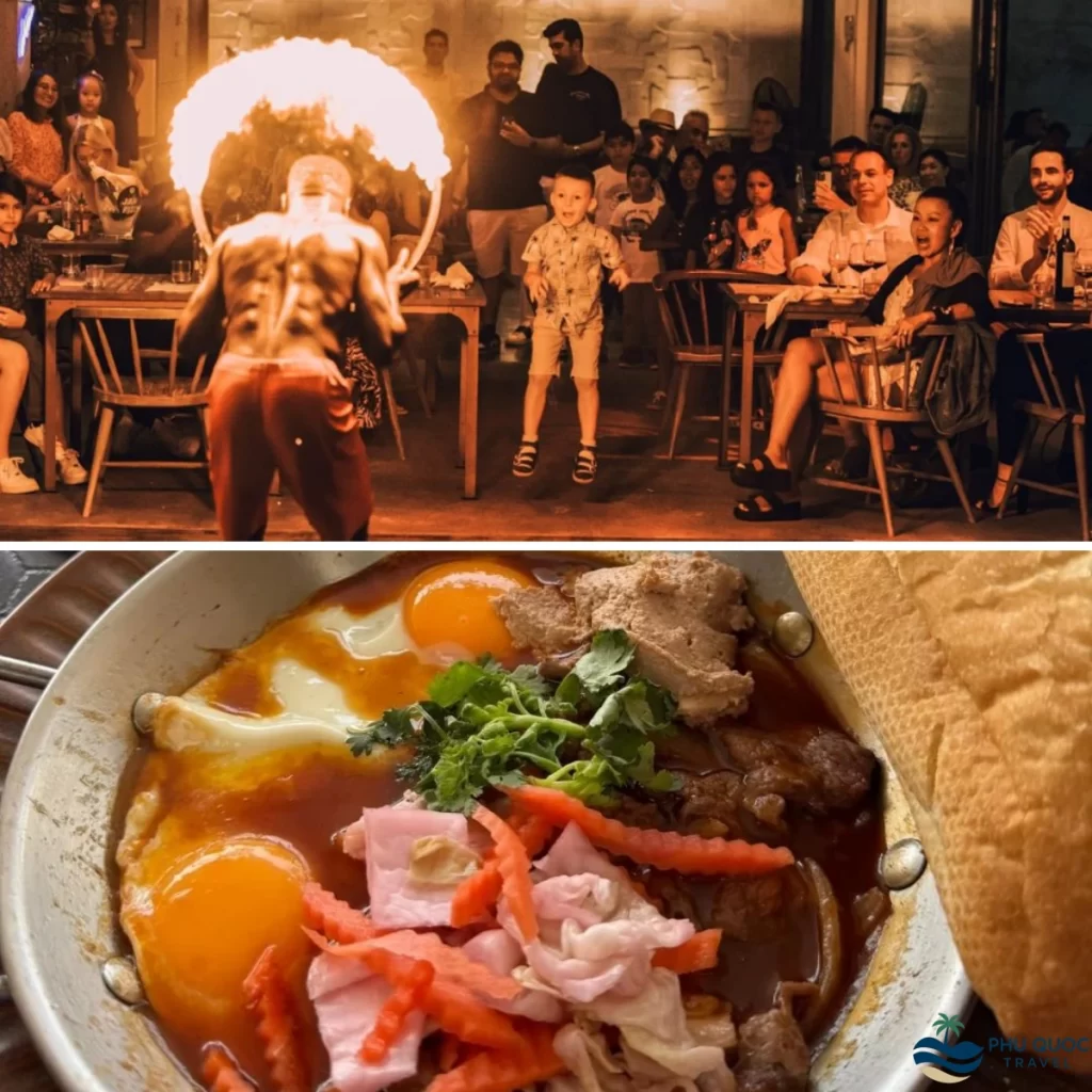 sailing club phu quoc fire dance